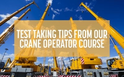 From A Crane Operator Course — NCCCO Test-Taking Tips